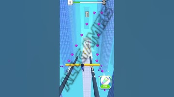 Roof Rails LVL 1 to LVL 10 Part 6 Gameplay FUN GAME #shorts #RoofRails #fungames #viralvideo