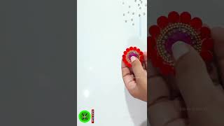 How To Make Rakhi #shorts #craft #shortsvideo #reuse #ytshorts