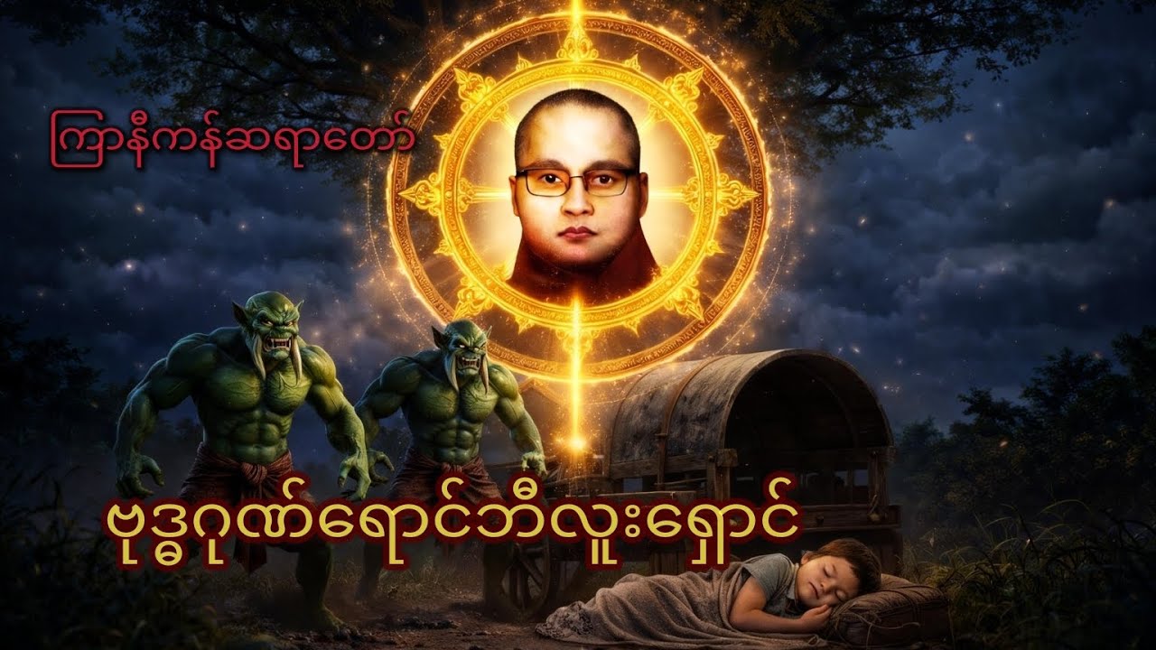 ဗုဒ္ဓဂုဏ်ရောင် ဘီလူးရှောင် ၊🙏🙏🙏🙏 ကြာနီကန်ဆရာတော် ဦးဇဋိလ 🙏🙏🙏 #တရားတော်များ #တရားတော် #ကြာနီကန် 