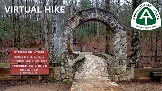 Appalachian Trail Virtual Thru Hike - Background Relaxing Ambient Hiking ASMR