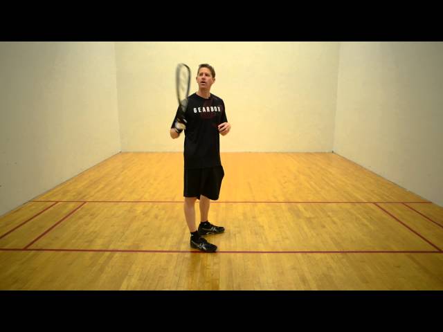 Four Types of Racquetball Lob Serves: Part 3 - The Knick Lob