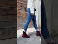Video: VSI DENA Vegane Stiefeletten mit Rand, runde Spitze, breiter Absatz, Reissverschluss, hergestellt in Italien