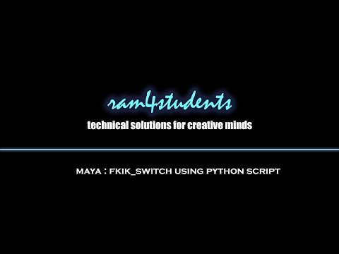 FKIK_Switch using Python Script