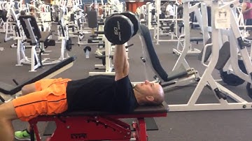 Dumbbell Shoulder External Rotation Setup