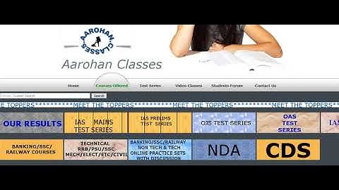 HOW TO ACCESS TEST PDFS AND VIDEOS-AAROHAN CLASSES-9437002210