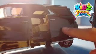 1:18 scale Lexus LM300h model, complete with windows and steering wheel, has been approved