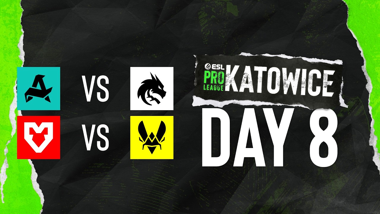 ESL Pro League Season 24 - Day 8 - Full show