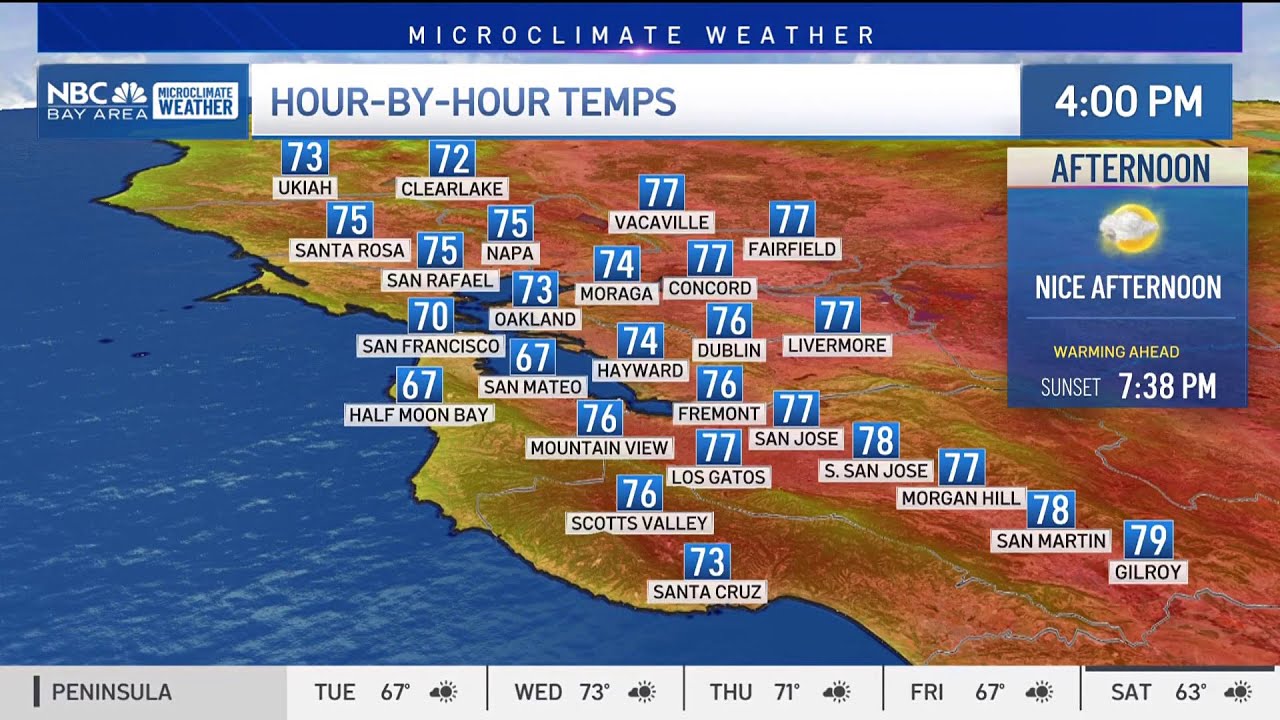 Bay Area forecast: Warming ahead - YouTube