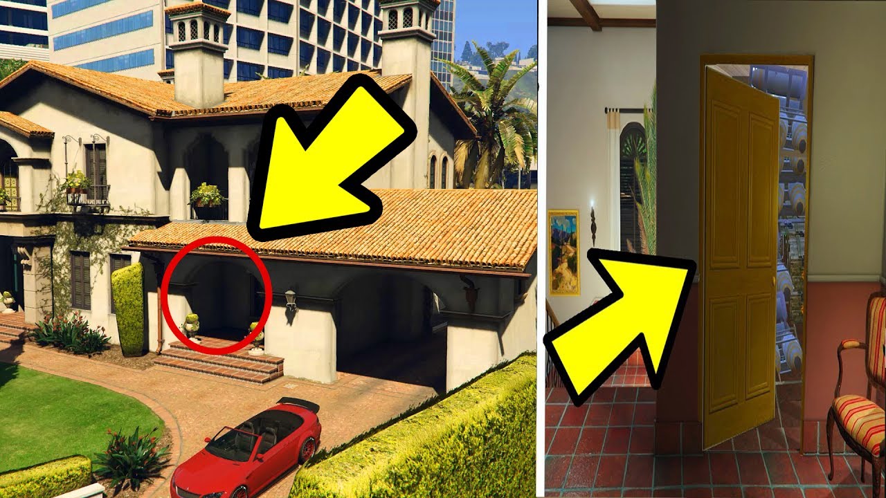 План дома майкла из гта 5