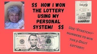 How I WON The 3-Digit LOTTERY Using My PERSONAL SYSTEM! The LOTTERY REPORT!