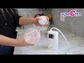 Sterilizing spectra breast pump parts