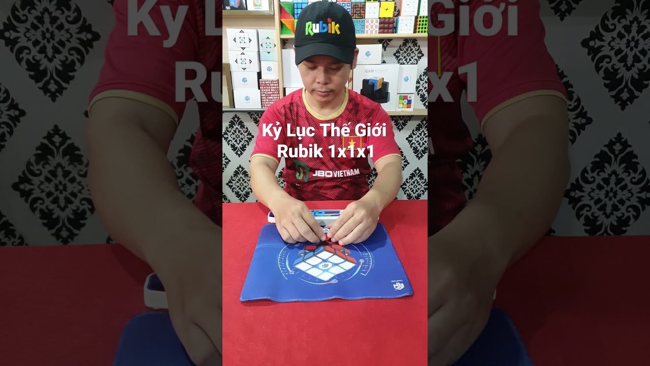 Kỷ Lục Thế Giới Giải Rubik 1x1x1 #Shorts - youtube