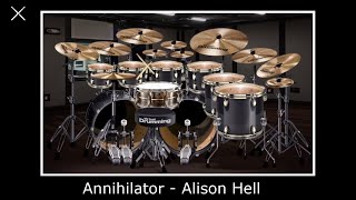 Annihilator - Alison Hell (Virtual Drumming Cover)