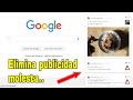 Como quitar los anuncios y notificaciones del navegador google Chrome.