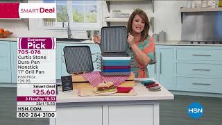 Curtis Stone Durapan Nonstick 11 Grill Pan