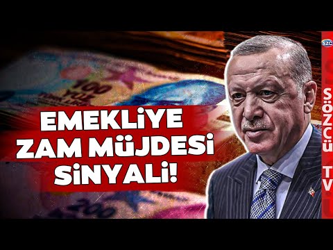 Erdoğan'dan Emekliye Ek Zam Sinyali! En Düşük Emekli Maaşına Seyyanen Zam Müjdesi Geliyor