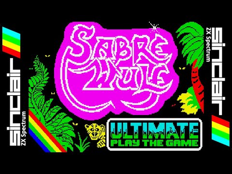 SABRE WULF (1984) Walkthrough, ZX Spectrum - YouTube