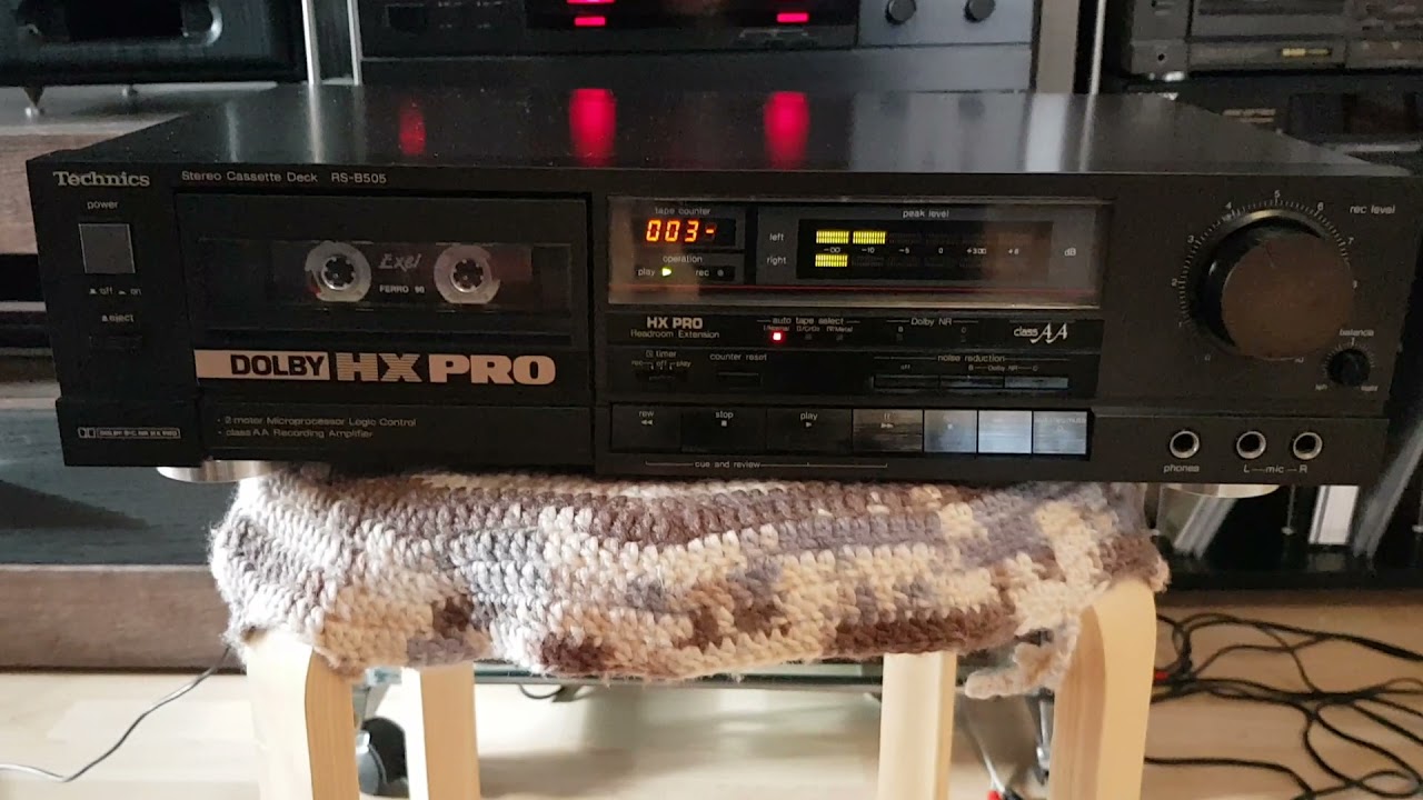 Technics RS B505 - YouTube