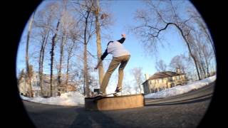 Frontside Smith Grind On A Box