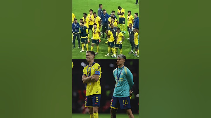 AMÉRICA, COMO TODOS UNOS CABALLEROS🏆👀🎩