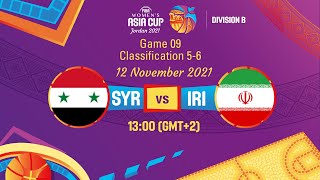 Syria v Iran | Full Game - FIBA Women's Asia Cup 2021