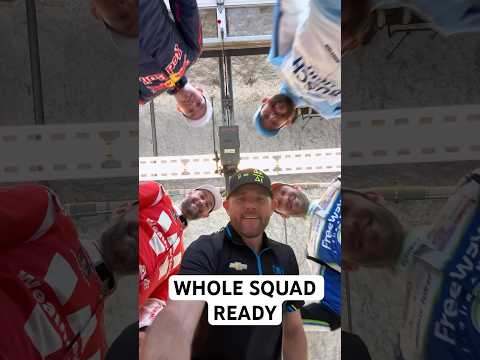 Our whole squad’s first race together. #racing #motorsports #trackhouse #nascar #cota #svg