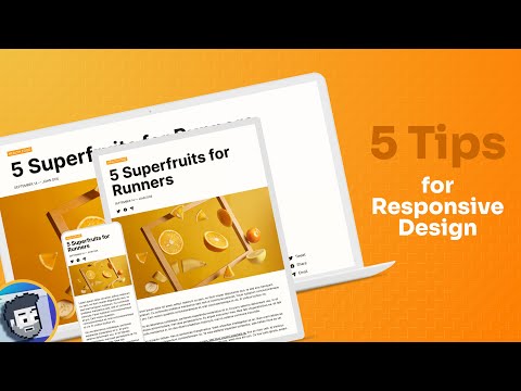 Five Tips for Responsive Web Design