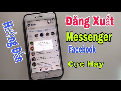 Hướng dẫn đăng xuất messenger facebook ra khỏi điện thoại cực hay | Foci