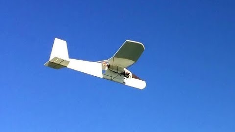"Trainer One" Super Slow Foam Board RC Airplane Maiden
