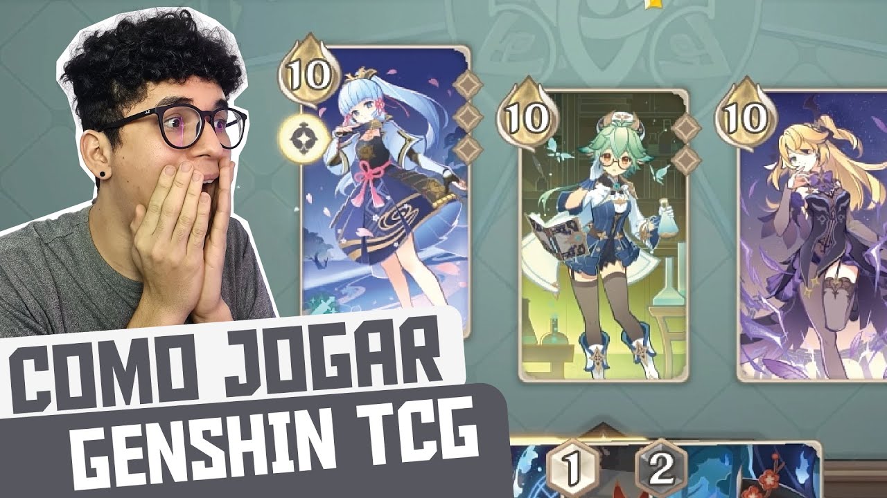 Trabalhando em um Cardgame de Genshin Impact! Guia Rápido Genshin Impact