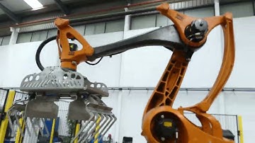 High-speed bag palletizing robot