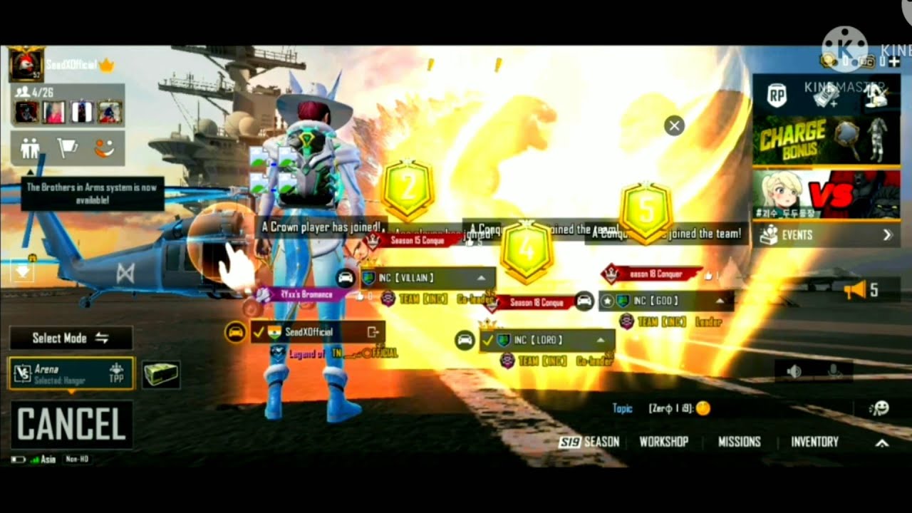 Removed by CONQUEROR Player💔