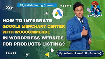 How to connect Google Merchant Center to Woocommerce?