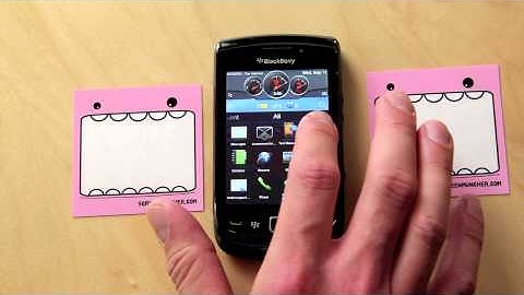 Screen Muncher - Mapping To A Convenience Key BlackBerry OS 6