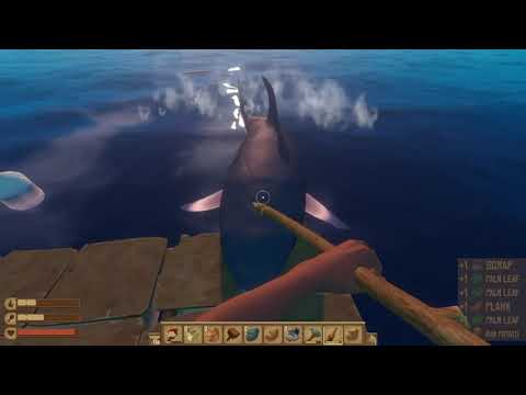 STRANDED IN THE MIDDLE OF THE OCEAN!! | Raft | Pt 1 - YouTube