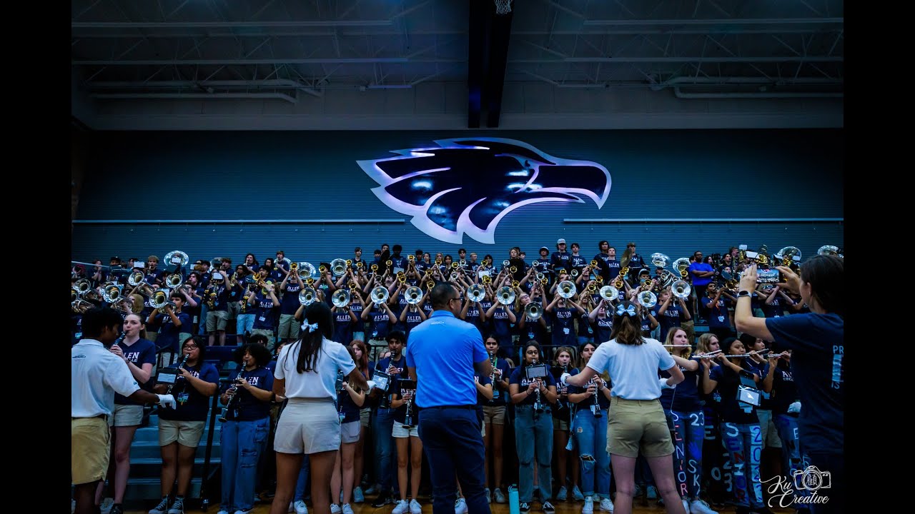 2022 Allen Escadrille - AHS Game 1 Pep Rally 8-26 - YouTube