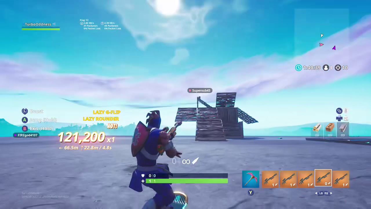 Drift board Trick shot