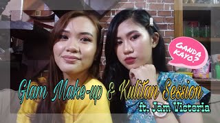 Glam Make-up & Kulitan Session | ft. Jam Victoria || ELENA TALAG