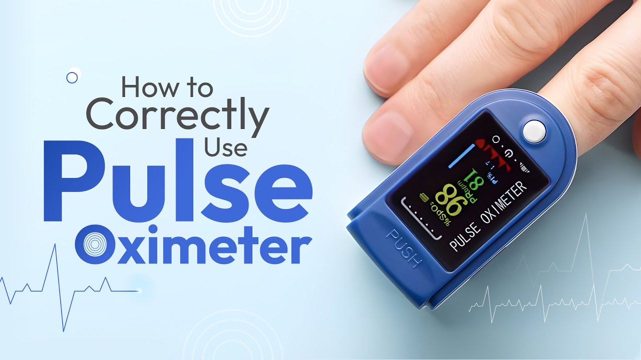How to correctly use Pulse Oximeter DentalKart healthcaretips YouTube