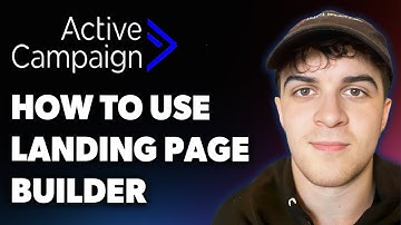 How to Use the Activecampaign Landing Page Builder (Full 2025 Guide)