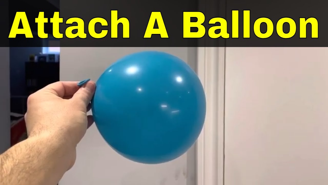 How to Hang Balloons on the Wall (12 Ways That Work) - Crazy About the  Details