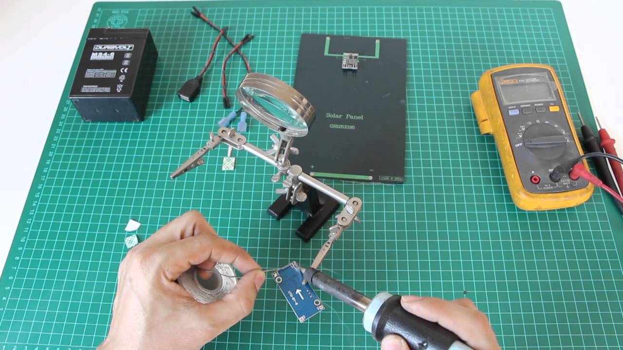 DIY Solar Multipurpose Power Bank - YouTube