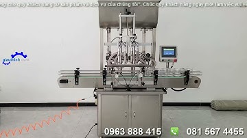 Máy chiết rót bốn vòi tự động