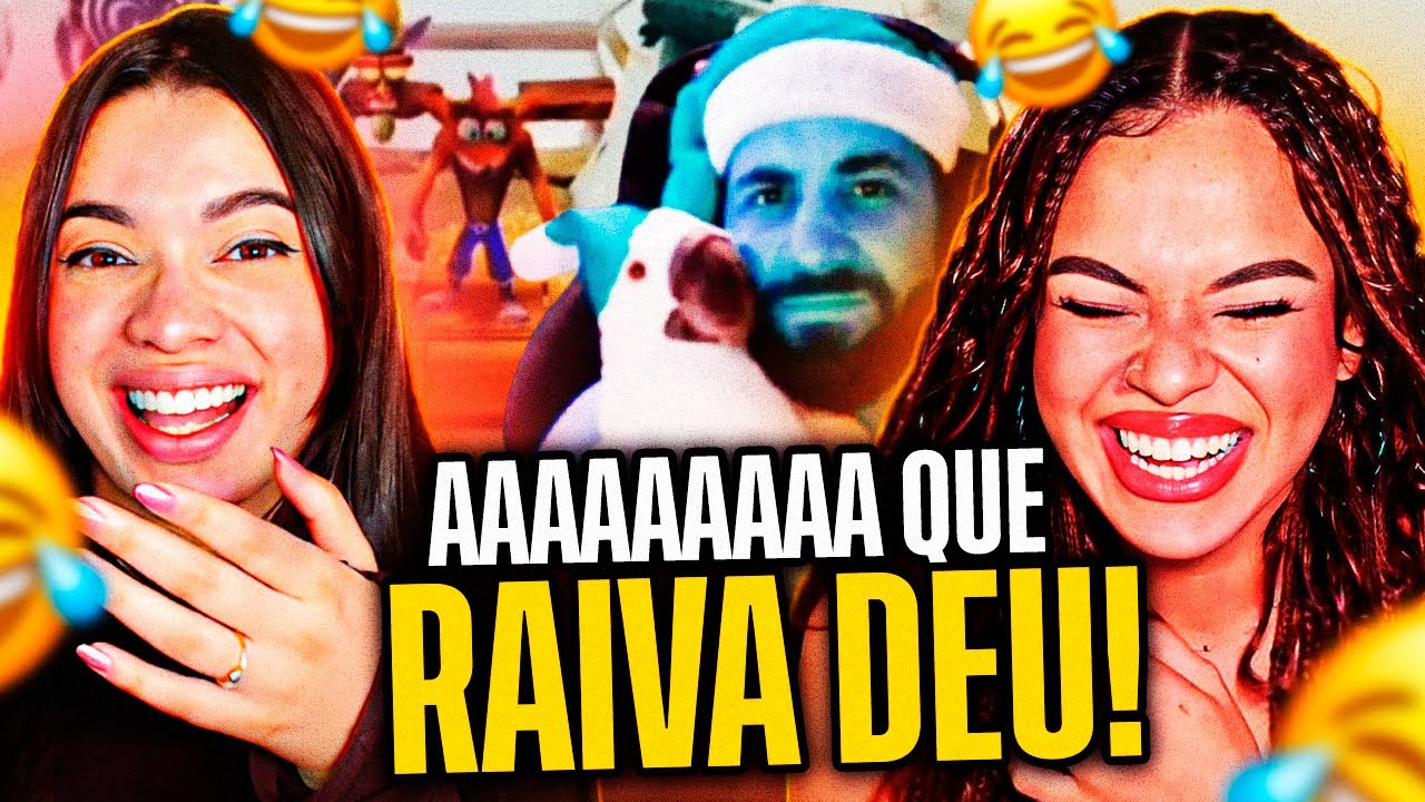 SMZINHO: 10 MINUTOS DE RAGE NO CRASH #2 | NAT e VIC MV [REACT]