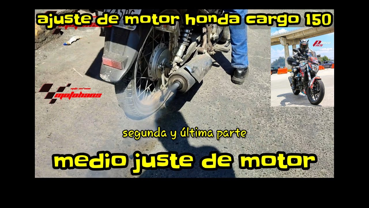 Honda cargo 150\\ajuste de motor 2