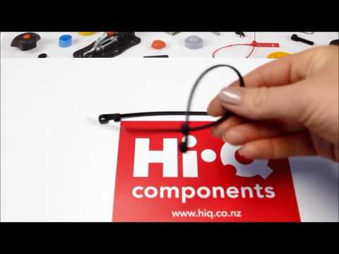 Heavy Duty Zip Ties With Screw Holes