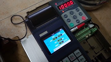 HSK32E 6kw spindle test