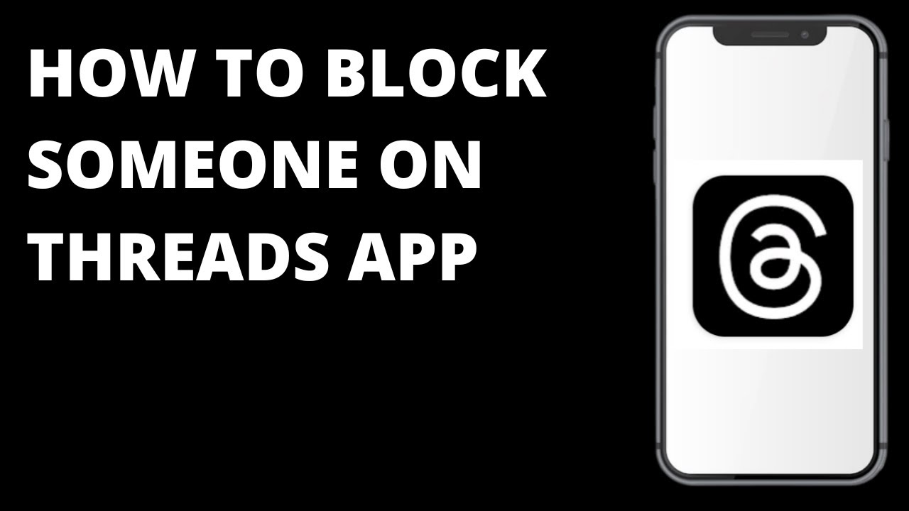 How To Block Someone On Threads App - YouTube