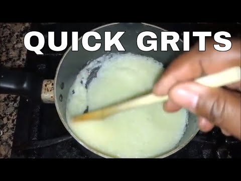 HOW TO COOK QUICK GRITS; MY SEVEN MINUTE BREAKFAST BACON, EGGS, GRITS & TOAST hqdefault