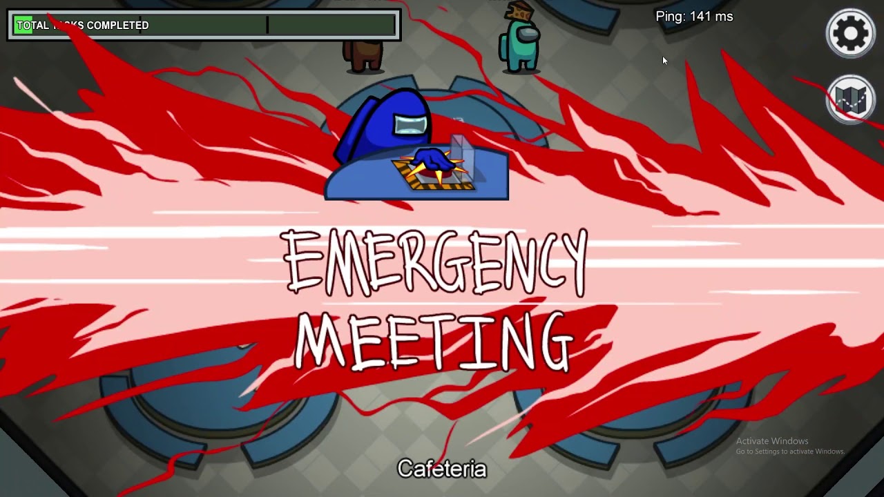 Im blue in among us (da ba dee da ba dee)